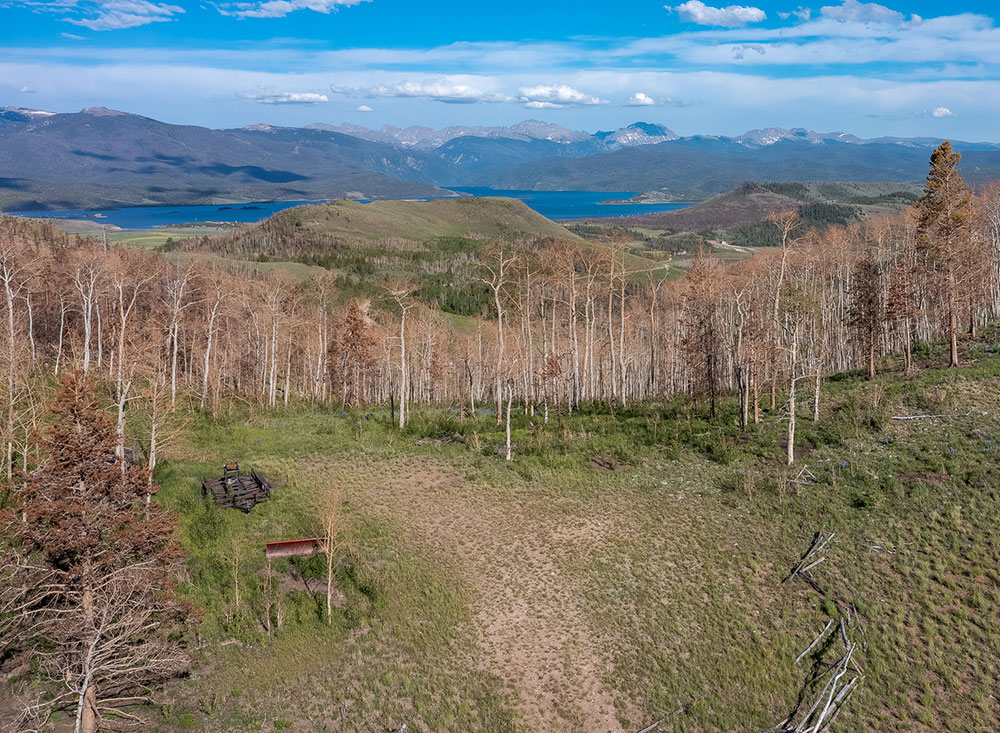 acreage for sale with views of Lake Granby